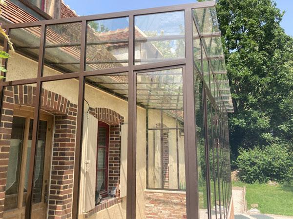 Pose de l’ensemble des vitrages