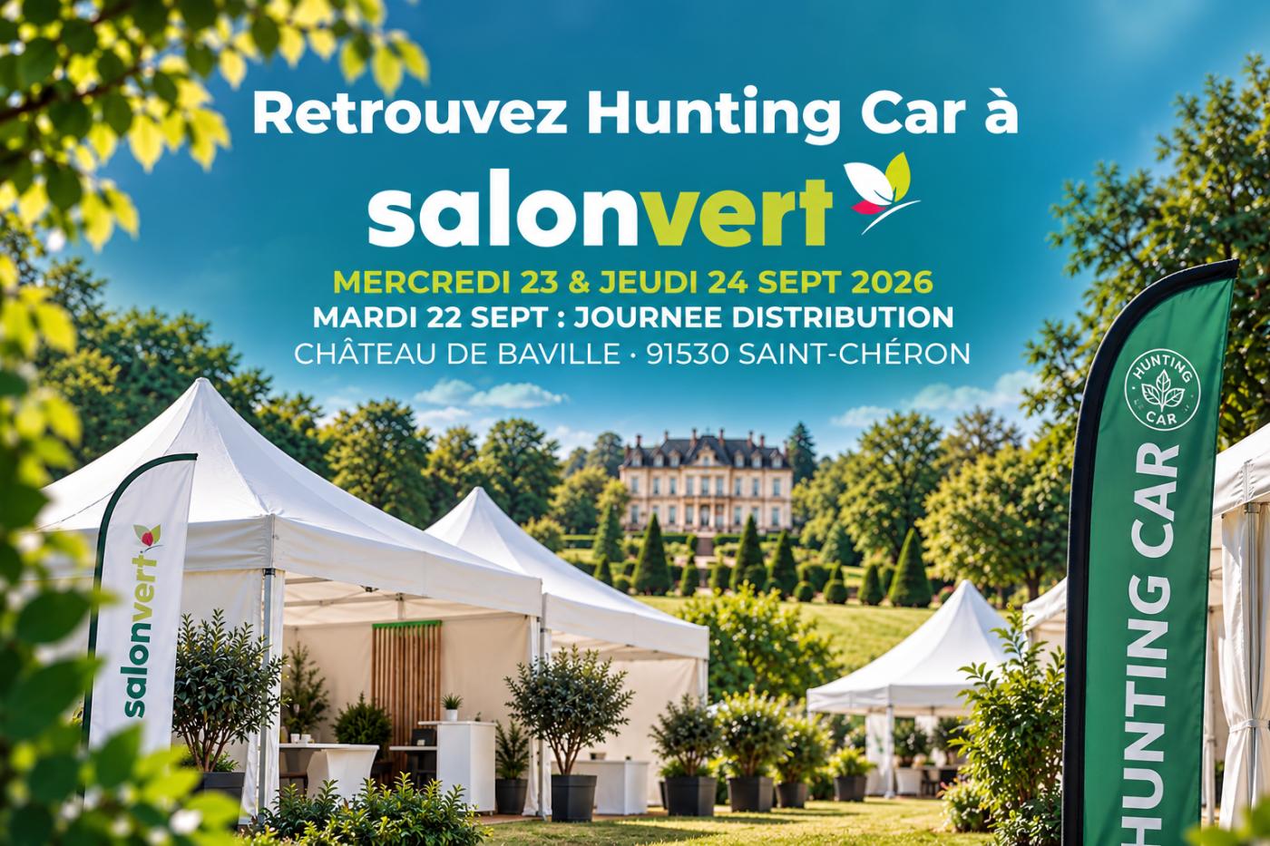 Hunting Car au salon Salonvert 2026 – véhicules électriques professionnels