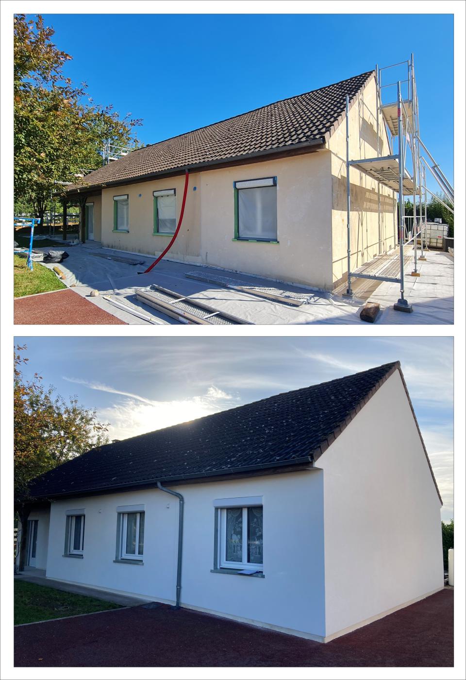 Ravalement à Amilly